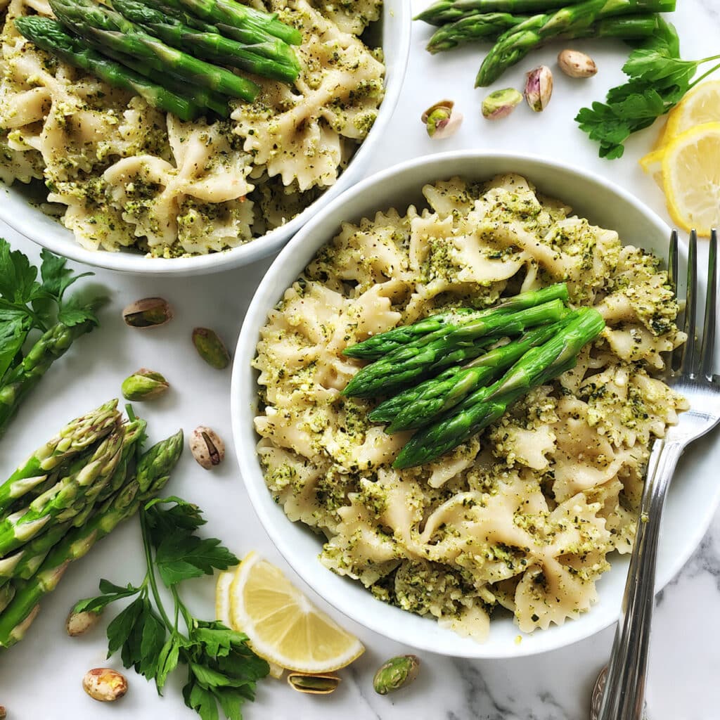 Asparagus Pesto Pasta Recipe