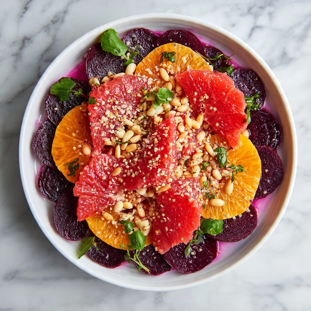 Roasted Beet Salad with Arugula, Goat Cheese, and Walnuts Recipe