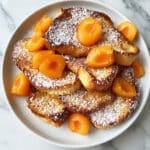 Peach Cobbler Toast Recipe