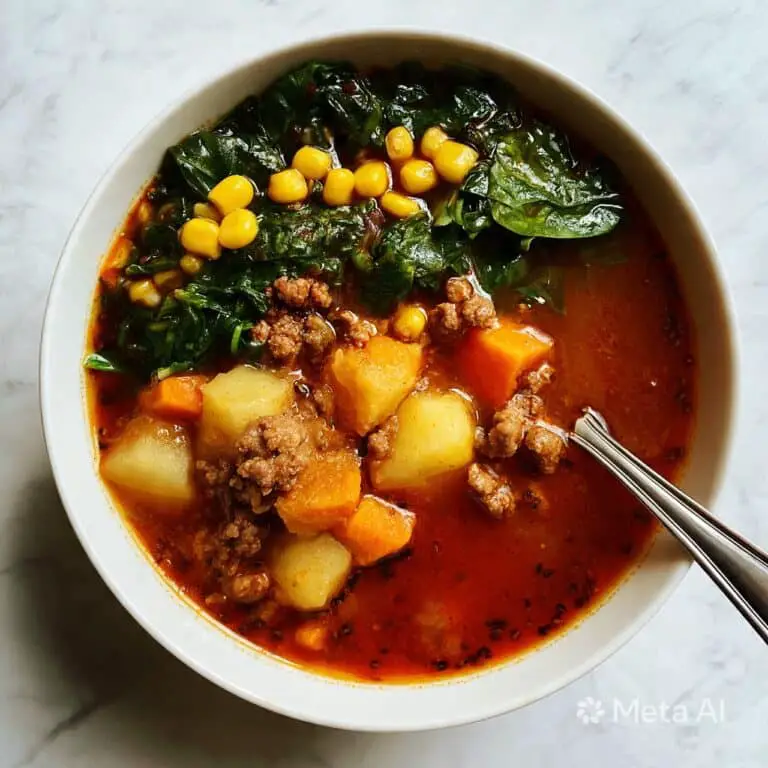 Hearty Turkey and Vegetable Soup Recipe