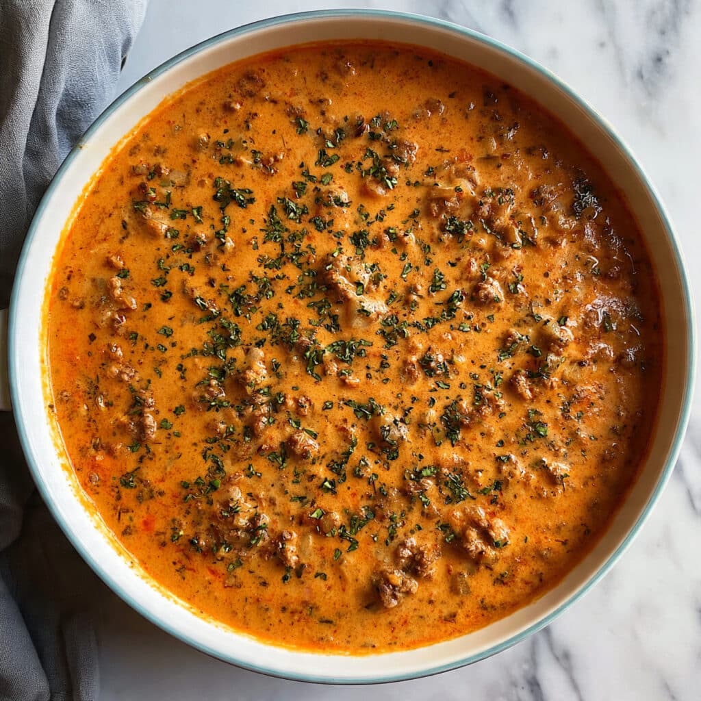 One Pot Lasagna Soup Recipe