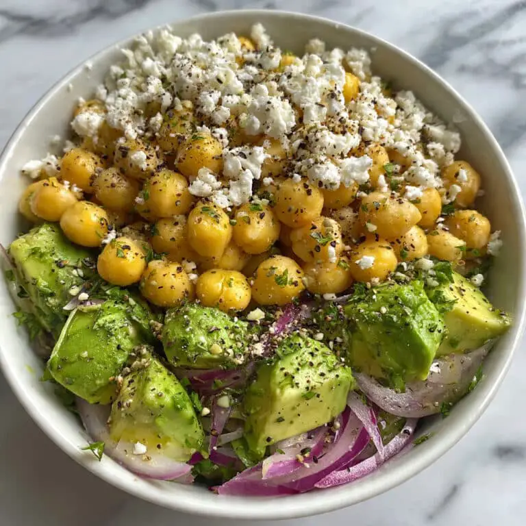 Chickpea Avocado Salad Recipe