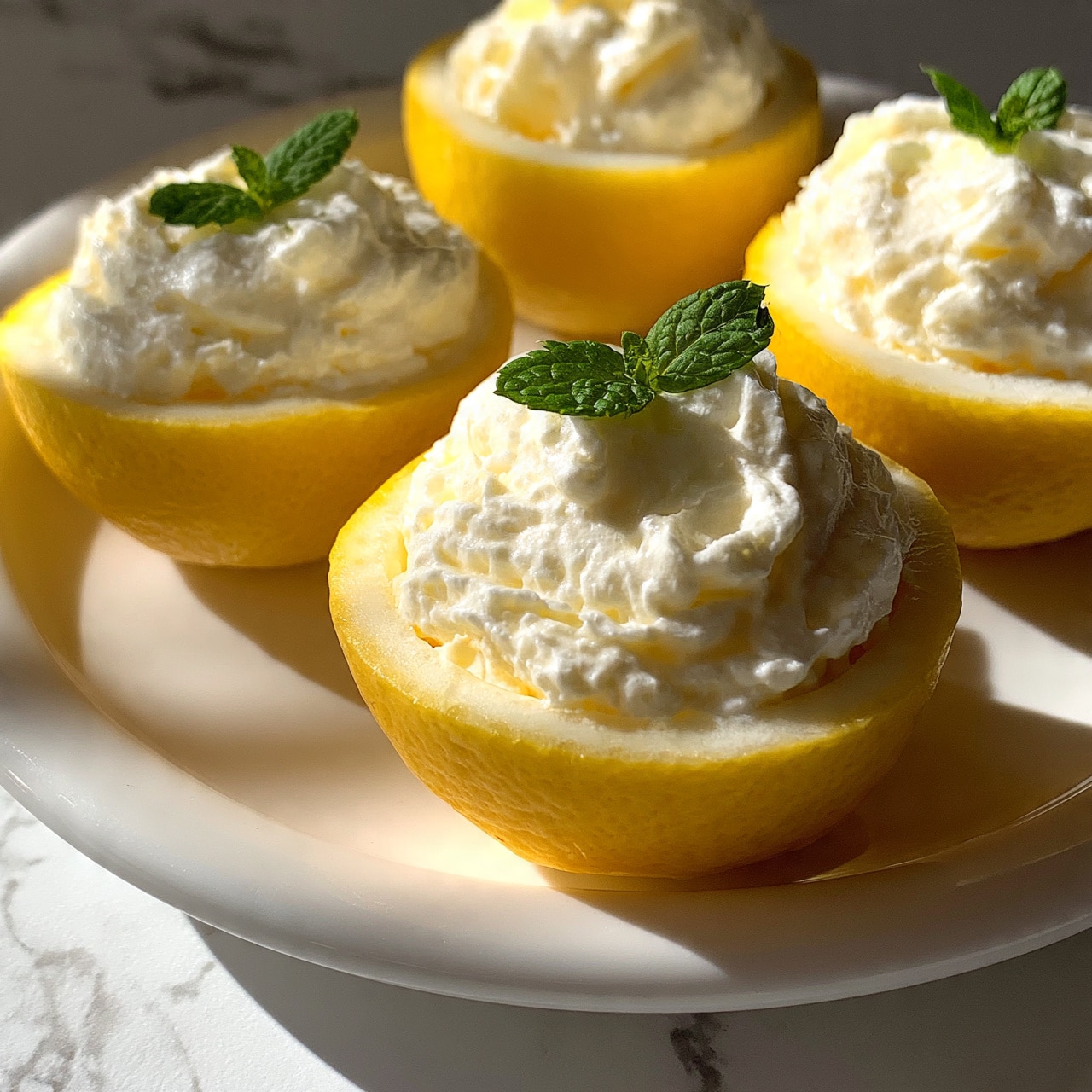 Lemon Mousse Cups Recipe