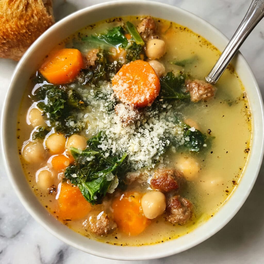 Cozy Chickpea and Kale Soup Recipe