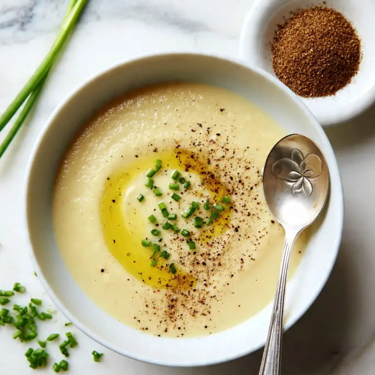 Creamy Cauliflower and Leek Soup Recipe