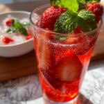 Hibiscus Strawberry Lemonade Recipe