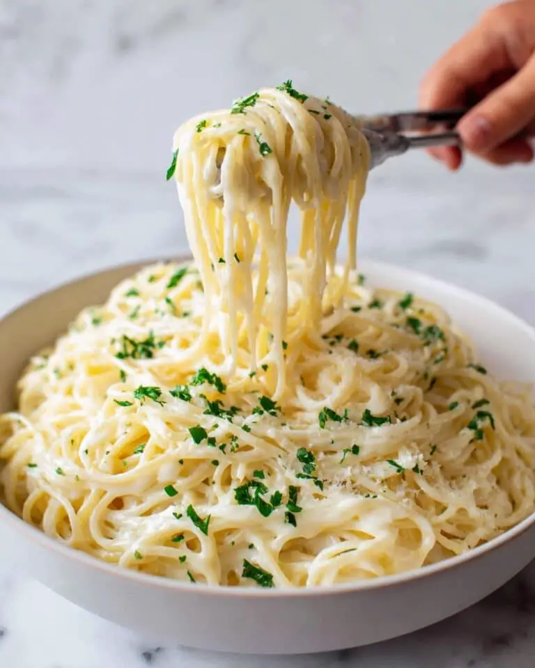 Creamy Garlic Parmesan Pasta Recipe