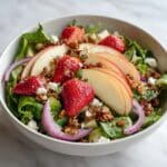 Summer Apple and Strawberry Salad Recipe
