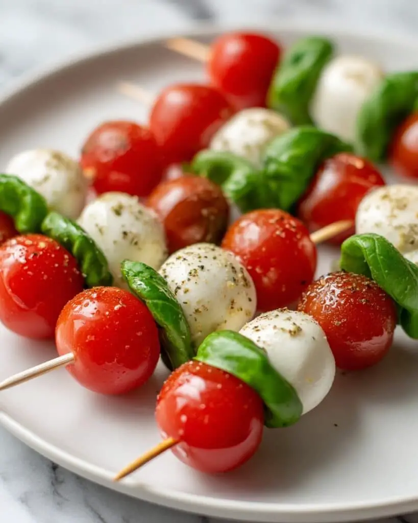 Flavorful Caprese Salad Skewers Recipe