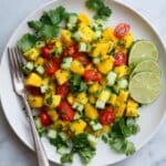 Mango Cucumber Salad with Lime Dressing Recipe