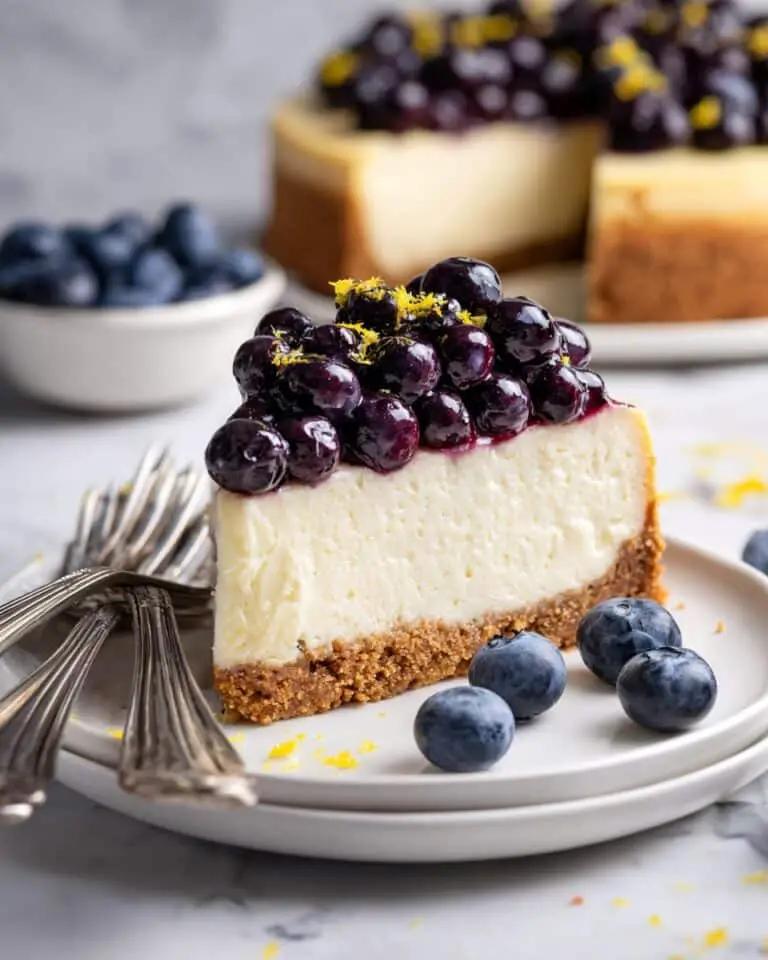 No-Bake Lemon Blueberry Dessert Recipe