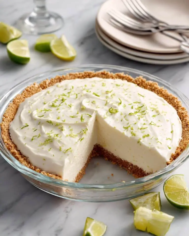 Easy Lime Icebox Pie Recipe