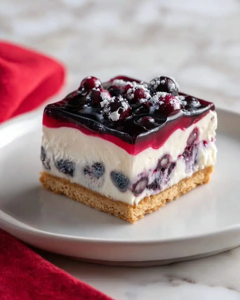 Lemon Blueberry Icebox Cake Recipe