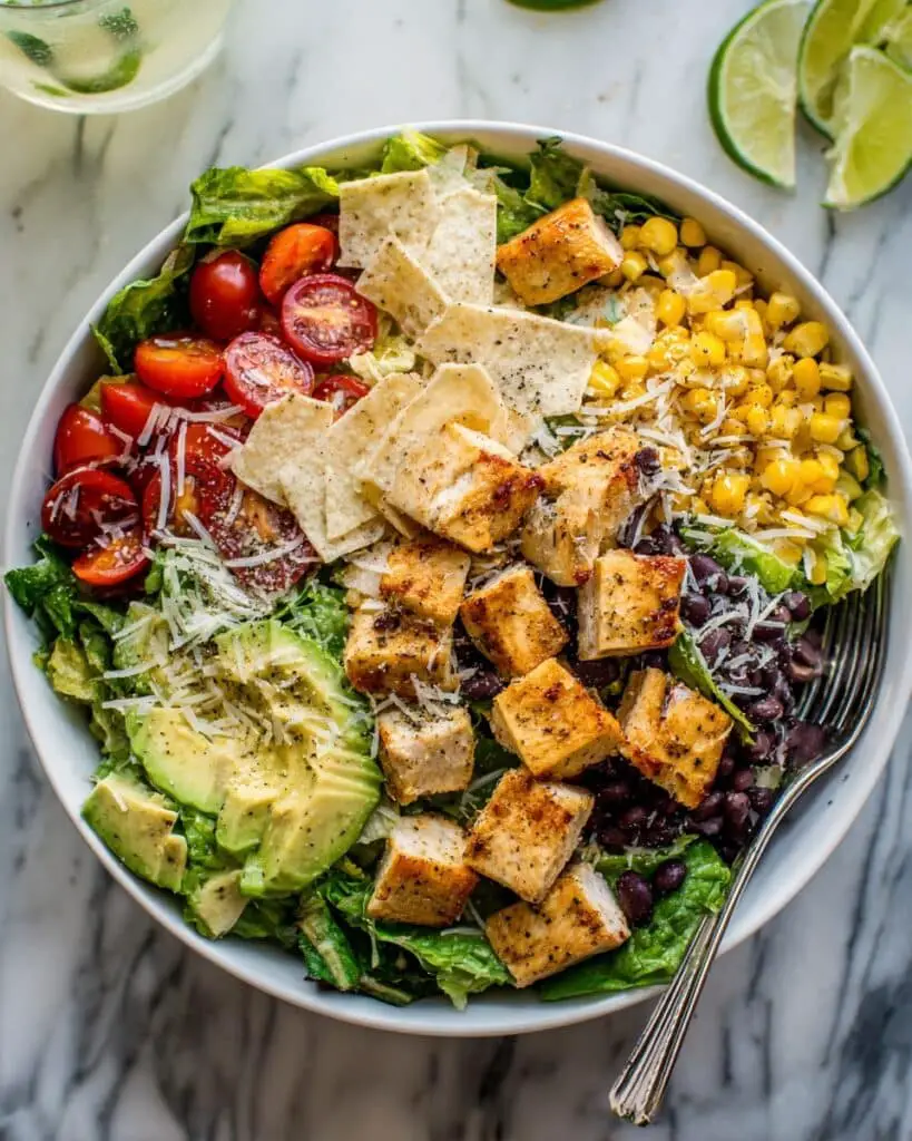 Chipotle Chicken Salad with Smoky Lime Dressing Recipe