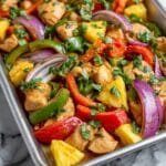 Hawaiian Chicken Sheet Pan Recipe