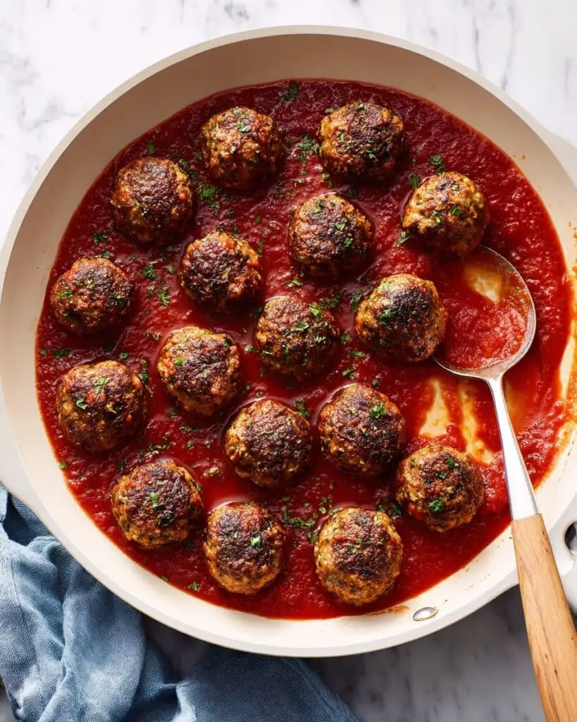 Easy Baked Chicken Meatballs Recipe