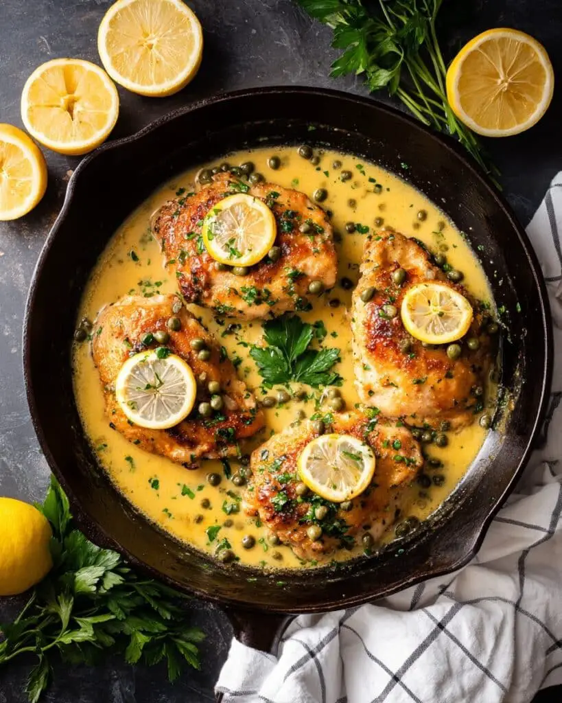 Lemon Chicken Piccata Recipe