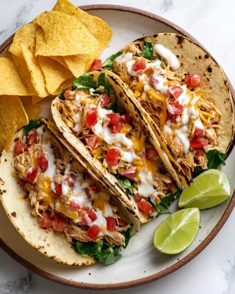Crockpot Chicken Tacos Recipe