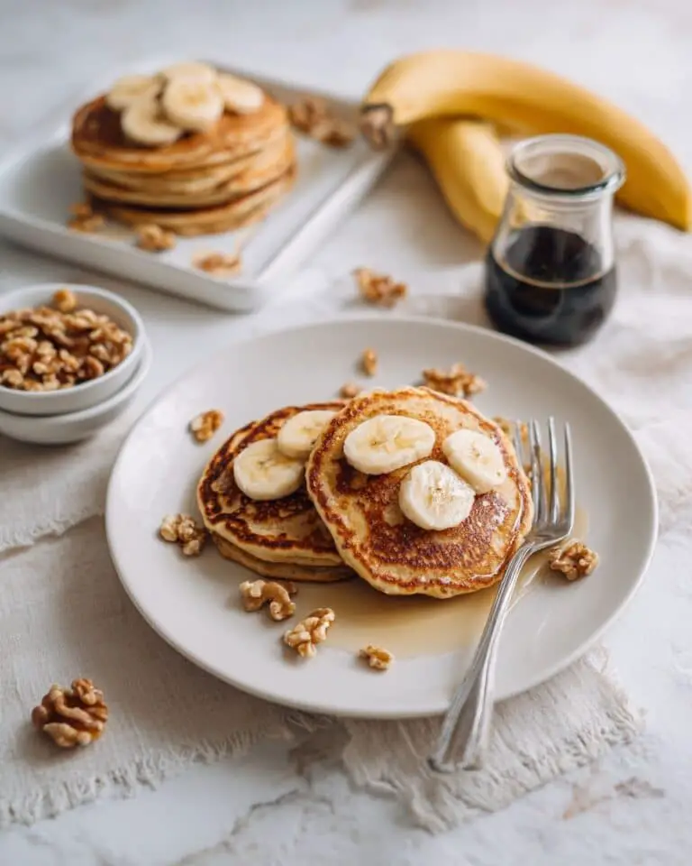 Banana Bread Pancakes Recipe