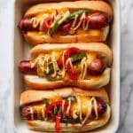 Brats with Peppers and Onions Recipe