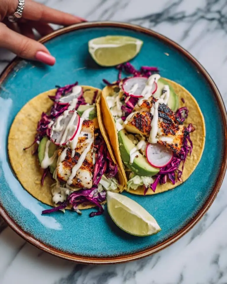 Campfire Grilled Fish Tacos Recipe