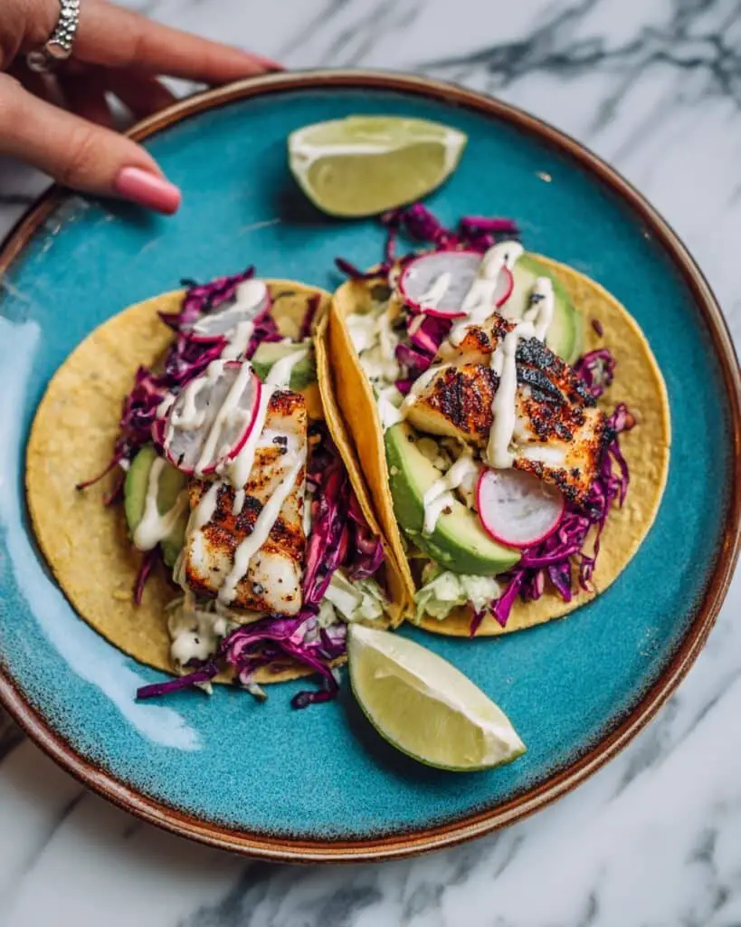 Campfire Grilled Fish Tacos Recipe