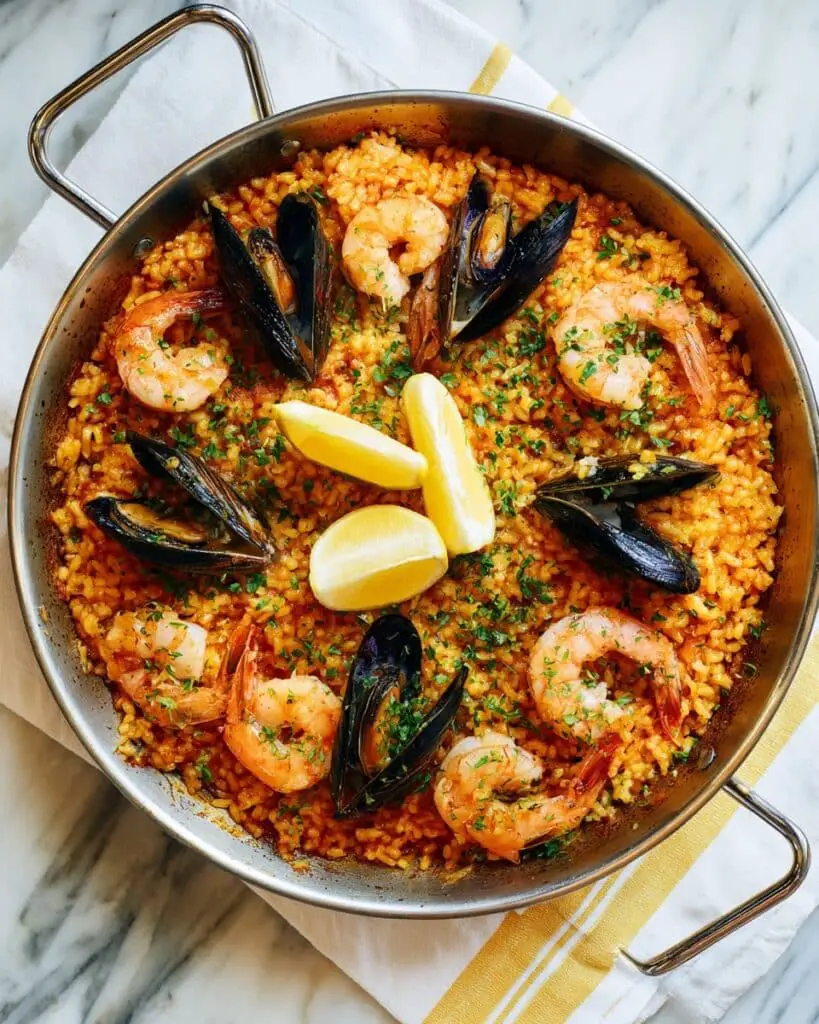 Seafood Paella Recipe