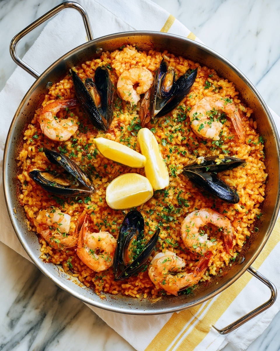 Seafood Paella Recipe