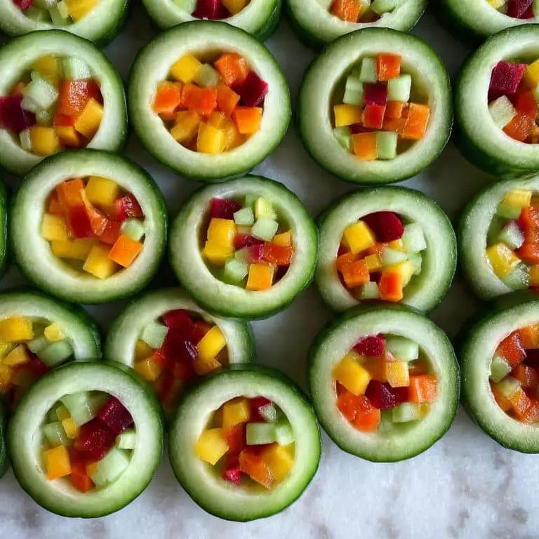 Healthy & Easy Cucumber Sushi Recipe