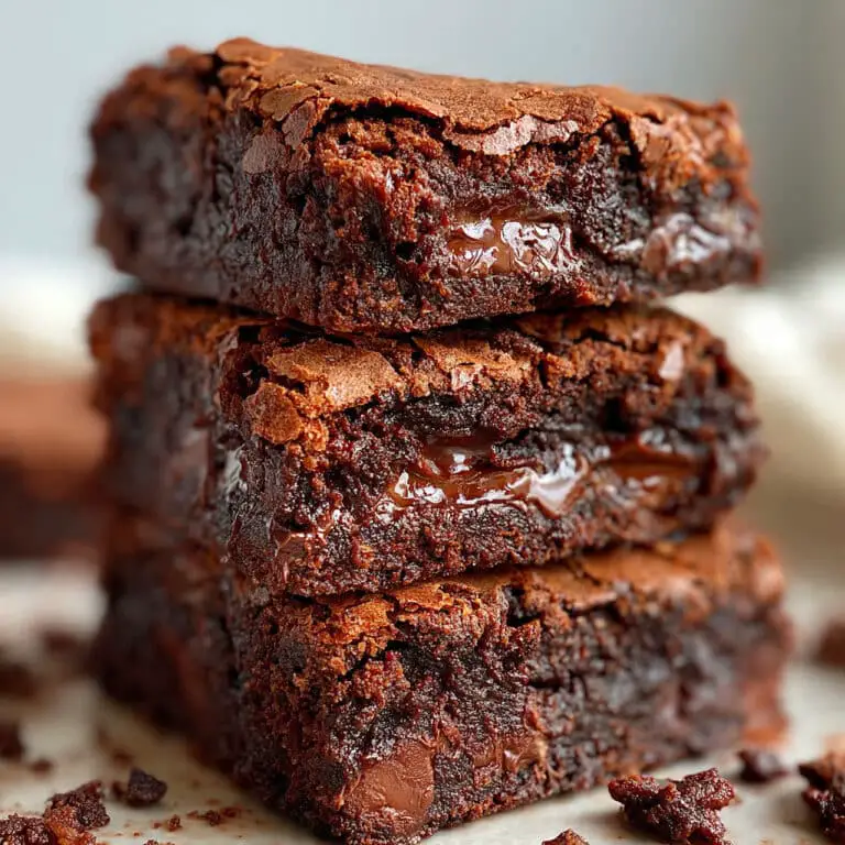 Decadent Homemade Brownies Recipe