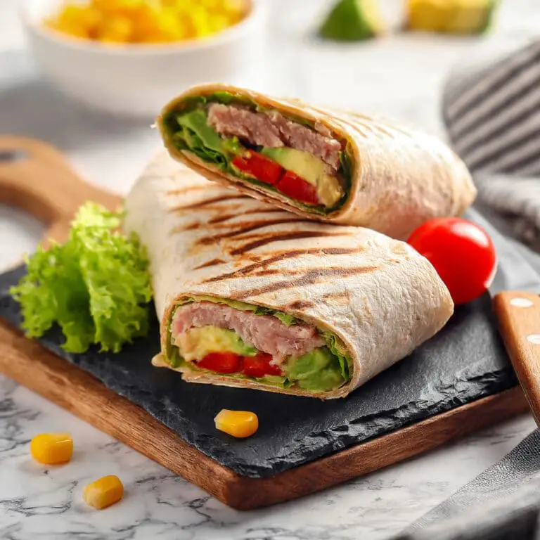 Wrap au Thon (Tuna Wrap) Recipe