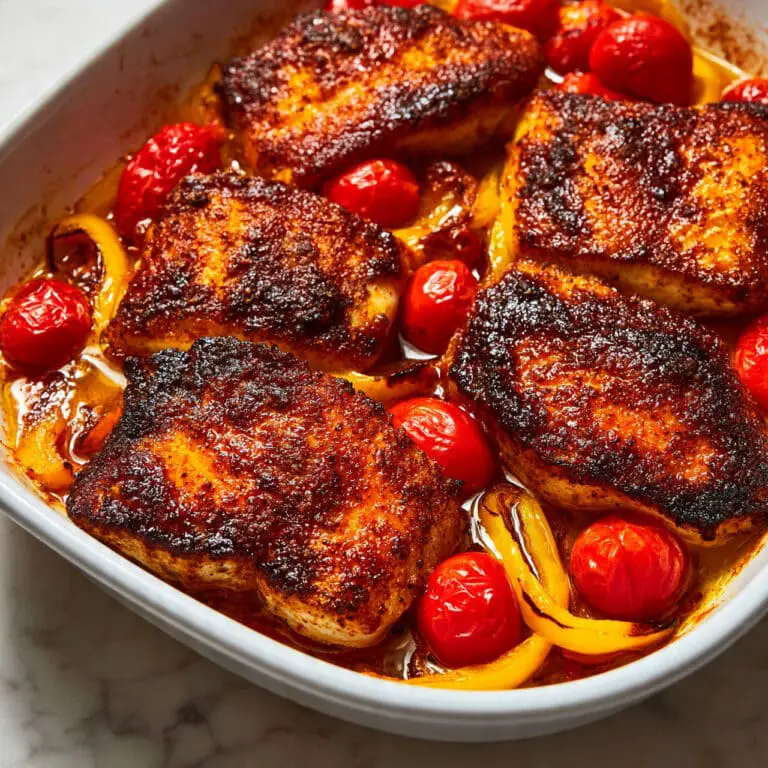 Honey Harissa Baked Feta Recipe