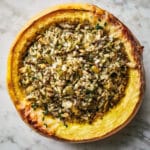 Avocado Black Bean Stuffed Acorn Squash Recipe