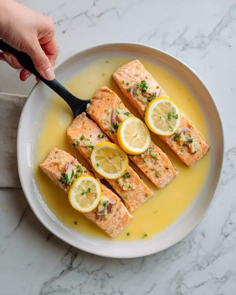 One-Pan Lemon Butter Salmon Recipe