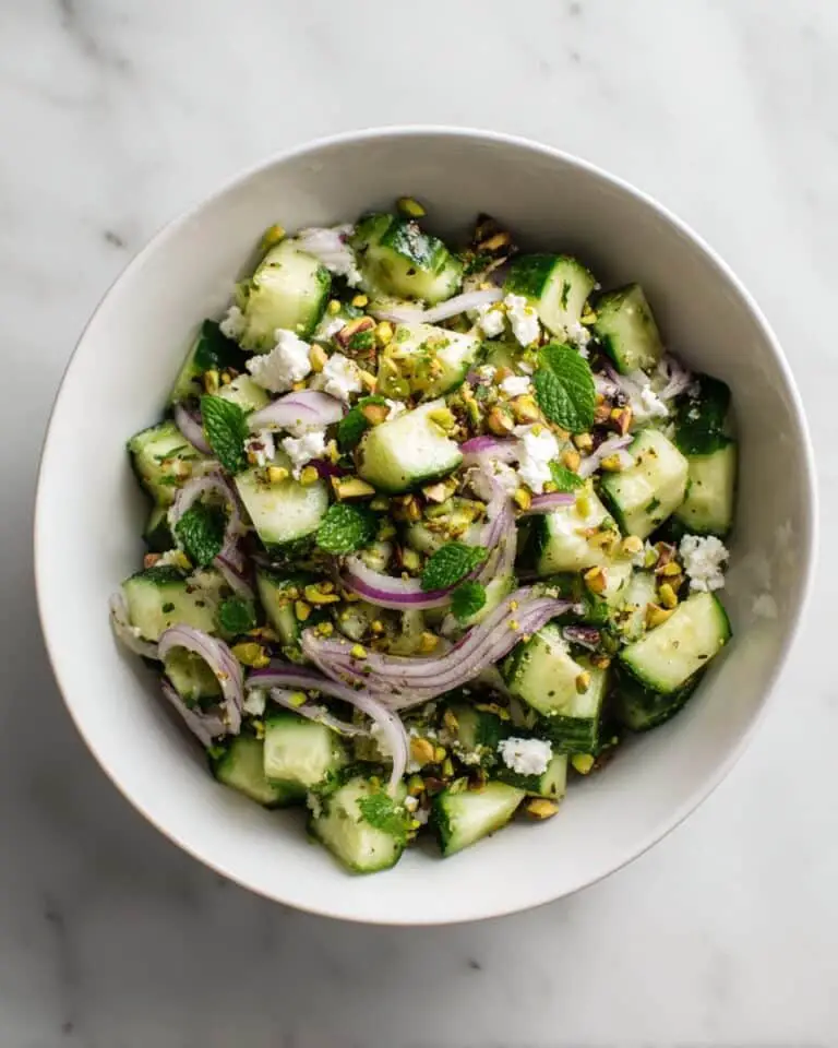 Smashed Cucumber and Feta Salad with Grilled Chicken Recipe