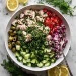 Mediterranean Tuna Salad Plates Recipe