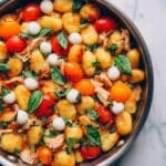 Caprese Chicken Gnocchi Skillet Recipe