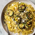 Grilled Zucchini Carbonara Recipe