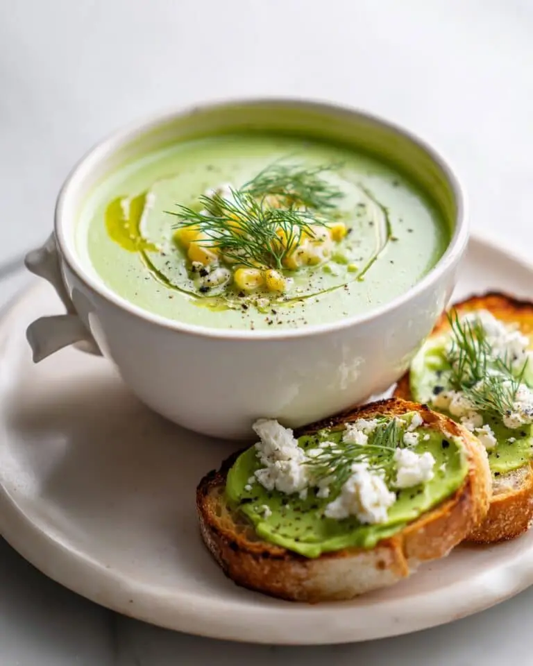 Chilled Avocado Soup Recipe