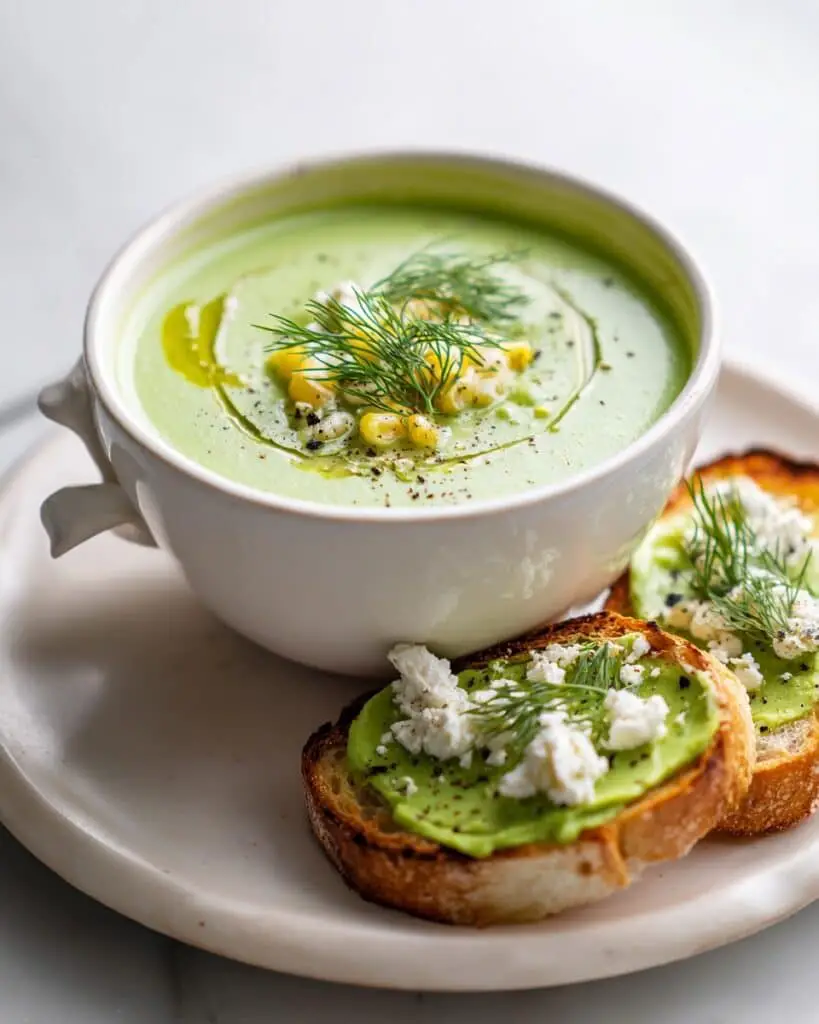 Chilled Avocado Soup Recipe