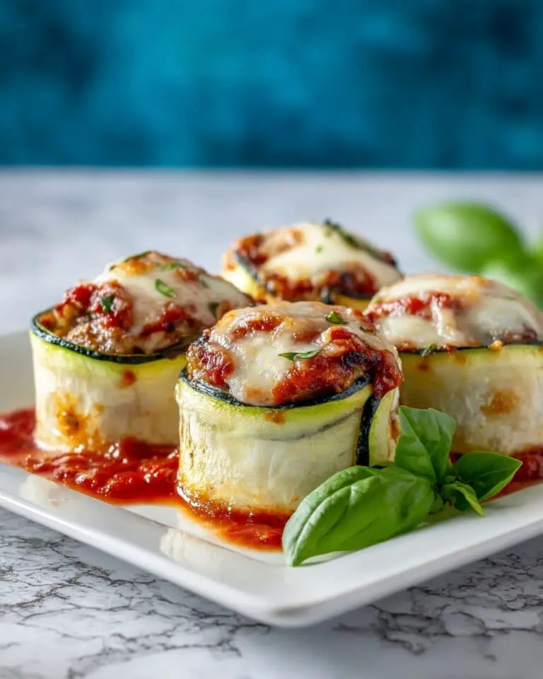 Zucchini Lasagna Roll-Ups Recipe