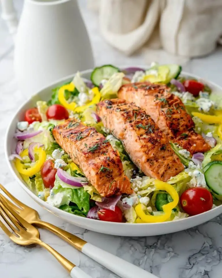 Greek Salmon Salad Recipe