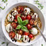 Caprese Orzo Salad Recipe