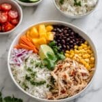 Quick & Easy Fresh Salsa Chicken Bowls Recipe