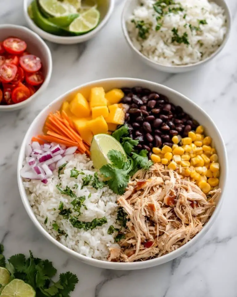 Quick & Easy Fresh Salsa Chicken Bowls Recipe