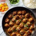 Kung Pao Beef Meatballs Recipe