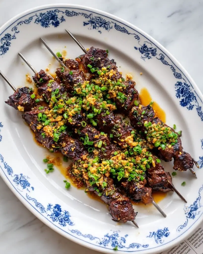 Best Ever Asian Beef Skewers Recipe