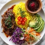 The Ultimate Build-Your-Own Barbacoa Beef Bowl Board Recipe