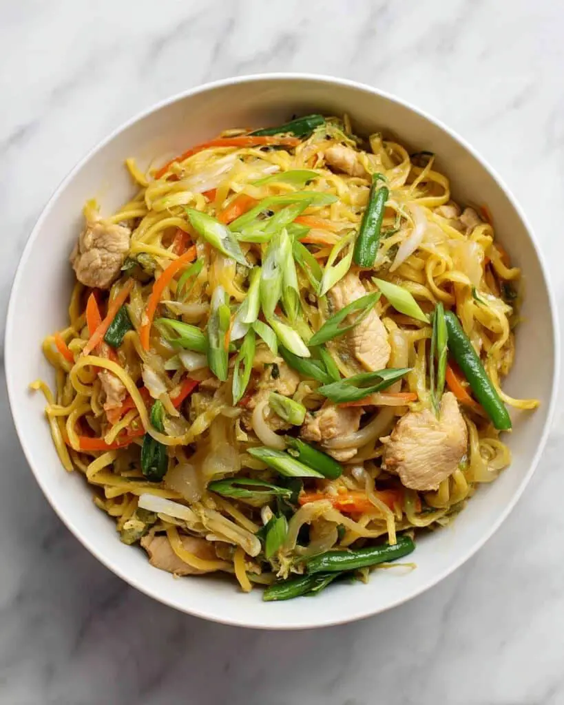 Homemade Chicken Lo Mein Recipe