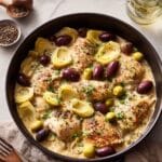 Easy 20-Minute Greek Artichoke and Chicken Thighs Recipe